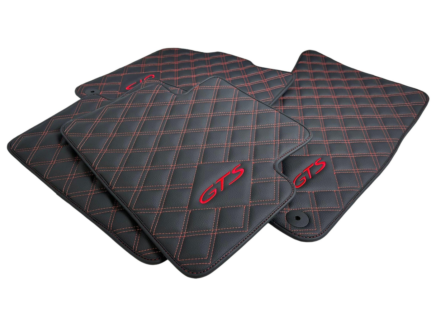 Leather Floor Mats for Porsche Taycan (2019-2023) - AutoWin