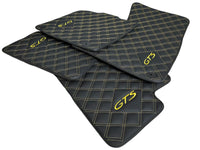 Leather Floor Mats for Porsche Taycan GTS (2019-2023) - AutoWin