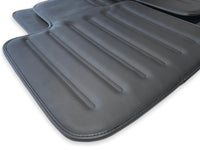 Leather Floor Mats For Rolls Royce Black Badge Ghost Series II (2021-2024) Black - AutoWin