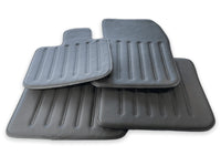 Leather Floor Mats For Rolls Royce Black Badge Ghost Series II (2021-2024) Black - AutoWin