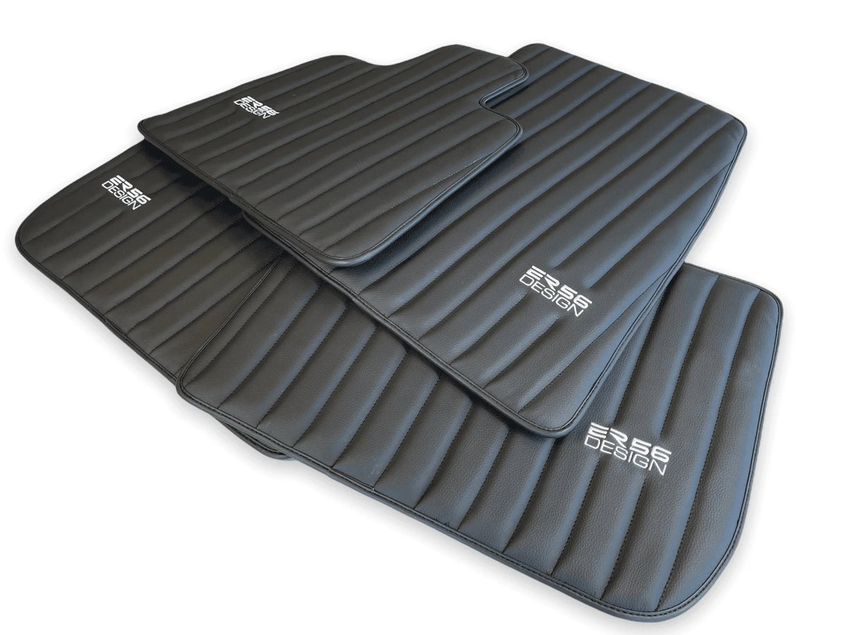 Leather Floor Mats For Rolls Royce Ghost Series II (2021-2024) ER56 Design Brand - AutoWin