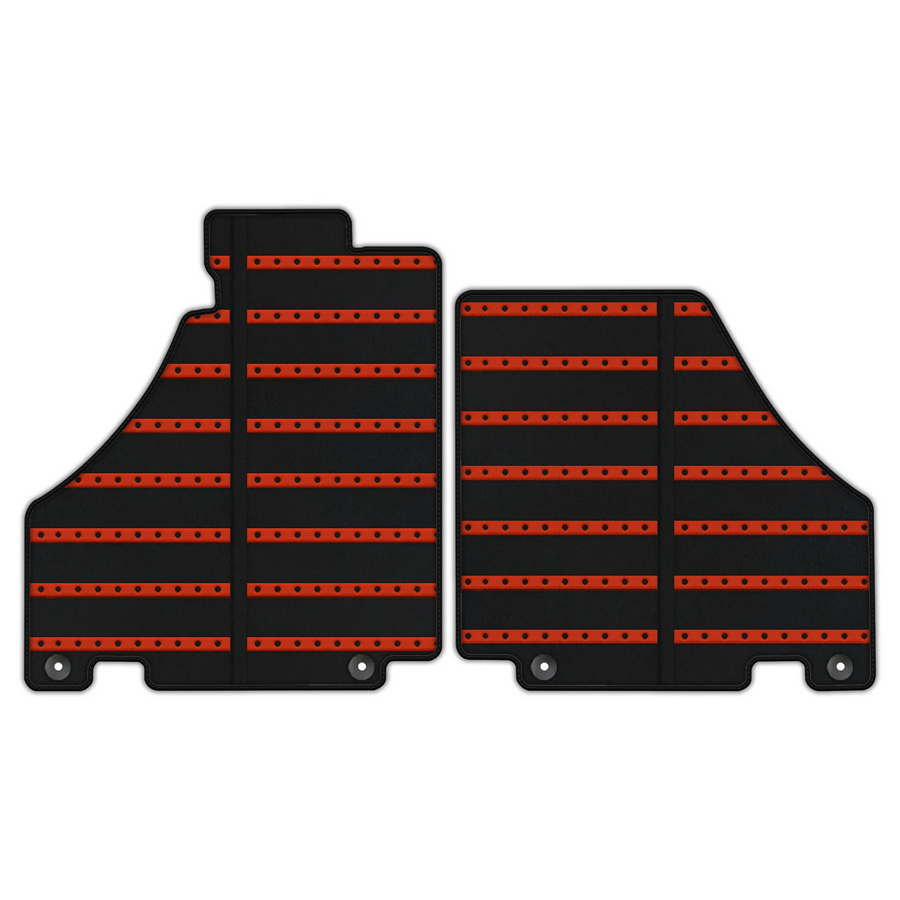 Leather Floor Mats with Daytona Design for Ferrari 360 Spider (1999-2005)