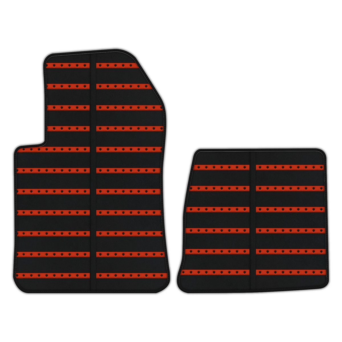Leather Floor Mats with Daytona Design for Ferrari 612 Scaglietti (2005-2011)