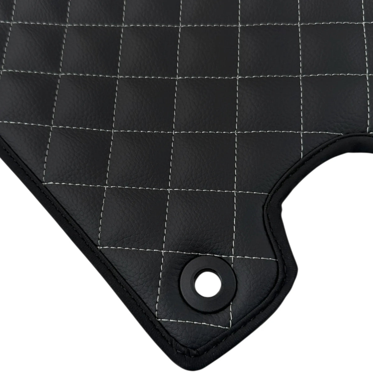 Leather Floor Mats with Single Diamond Pattern for Ferrari 360 (1999-2005)