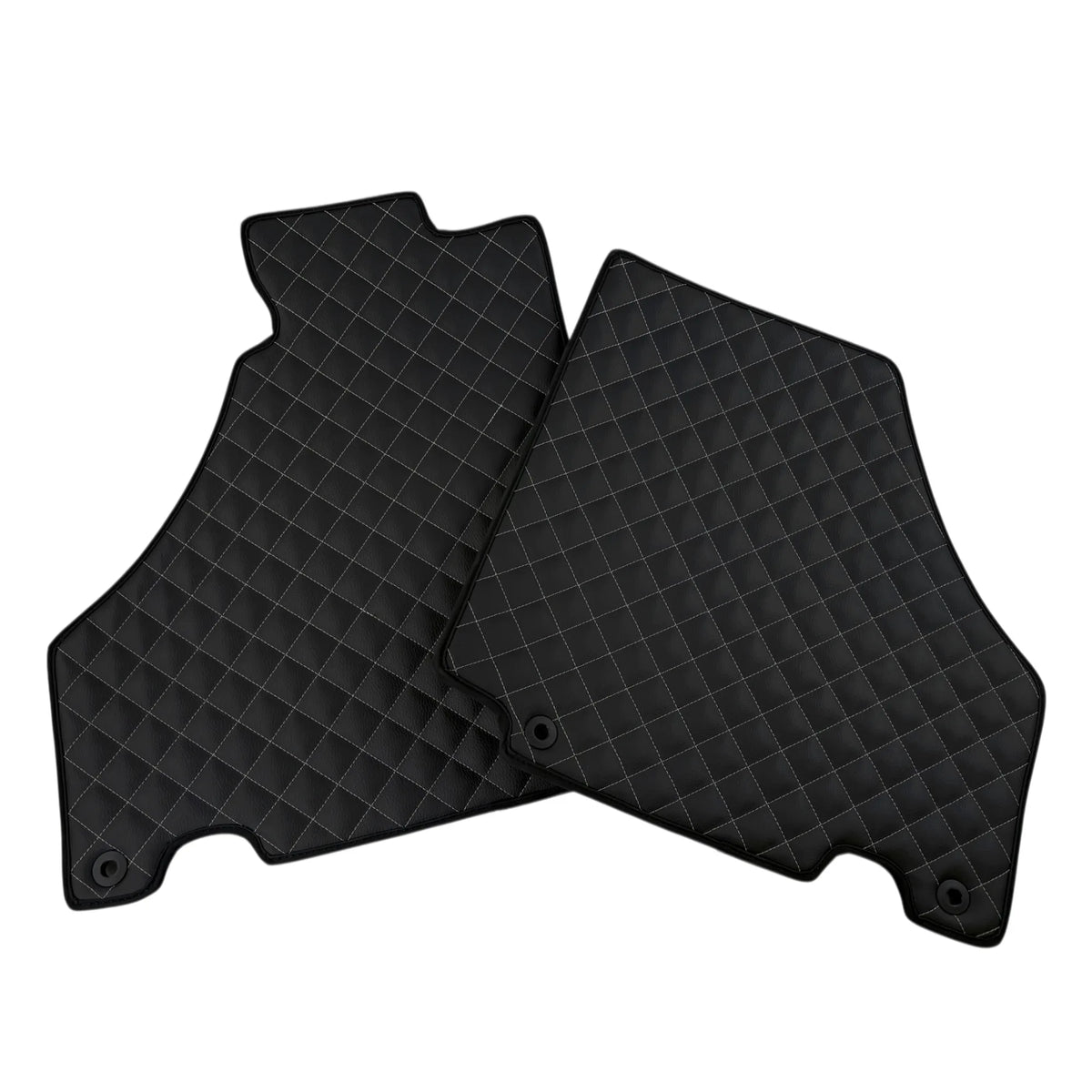 Leather Floor Mats with Single Diamond Pattern for Ferrari 360 (1999-2005)