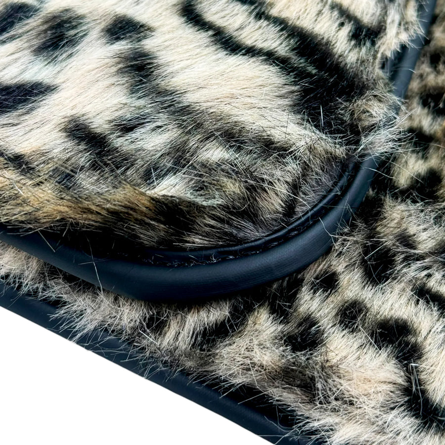 Leopard Fur Floor Mats for Rolls-Royce Ghost Series I (2010–2020)