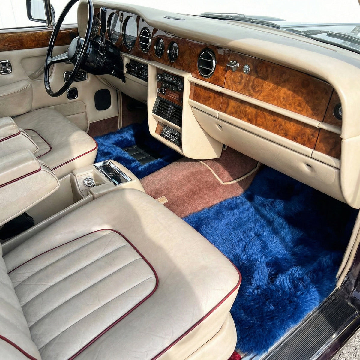 Interior look of floor mats for Rolls Royce Shadow (1965-1977) | ER56 Design