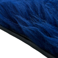 Navy Blue Sheepskin Floor Mats for Rolls Royce Spectre (2023-2024) | ER56 Design - AutoWin