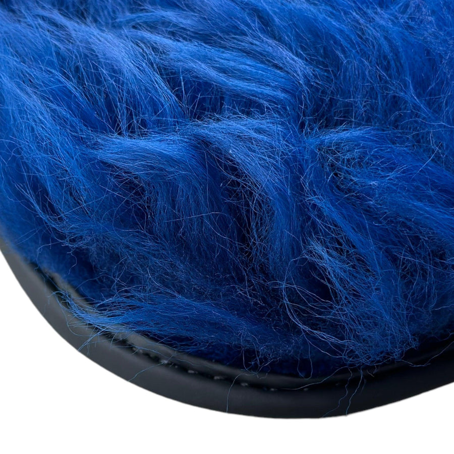Navy Blue Sheepskin Floor Mats for Rolls Royce Wraith (2013–2023) | ER56 Design - AutoWin