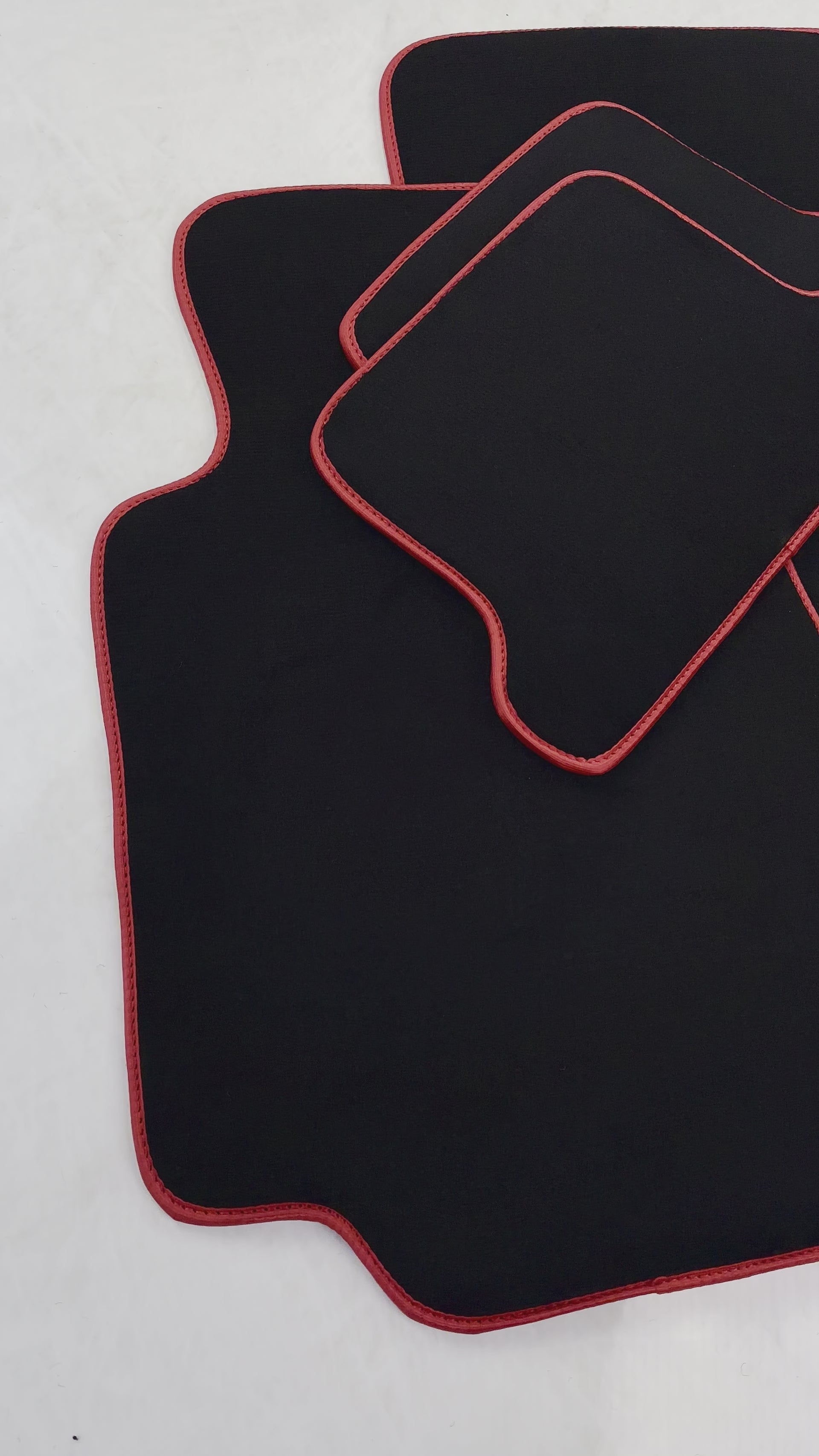 BMW 8 シリーズ E31 2 ドア クーペ (1989-1999) 用ブラック フロアマット - AutoWin