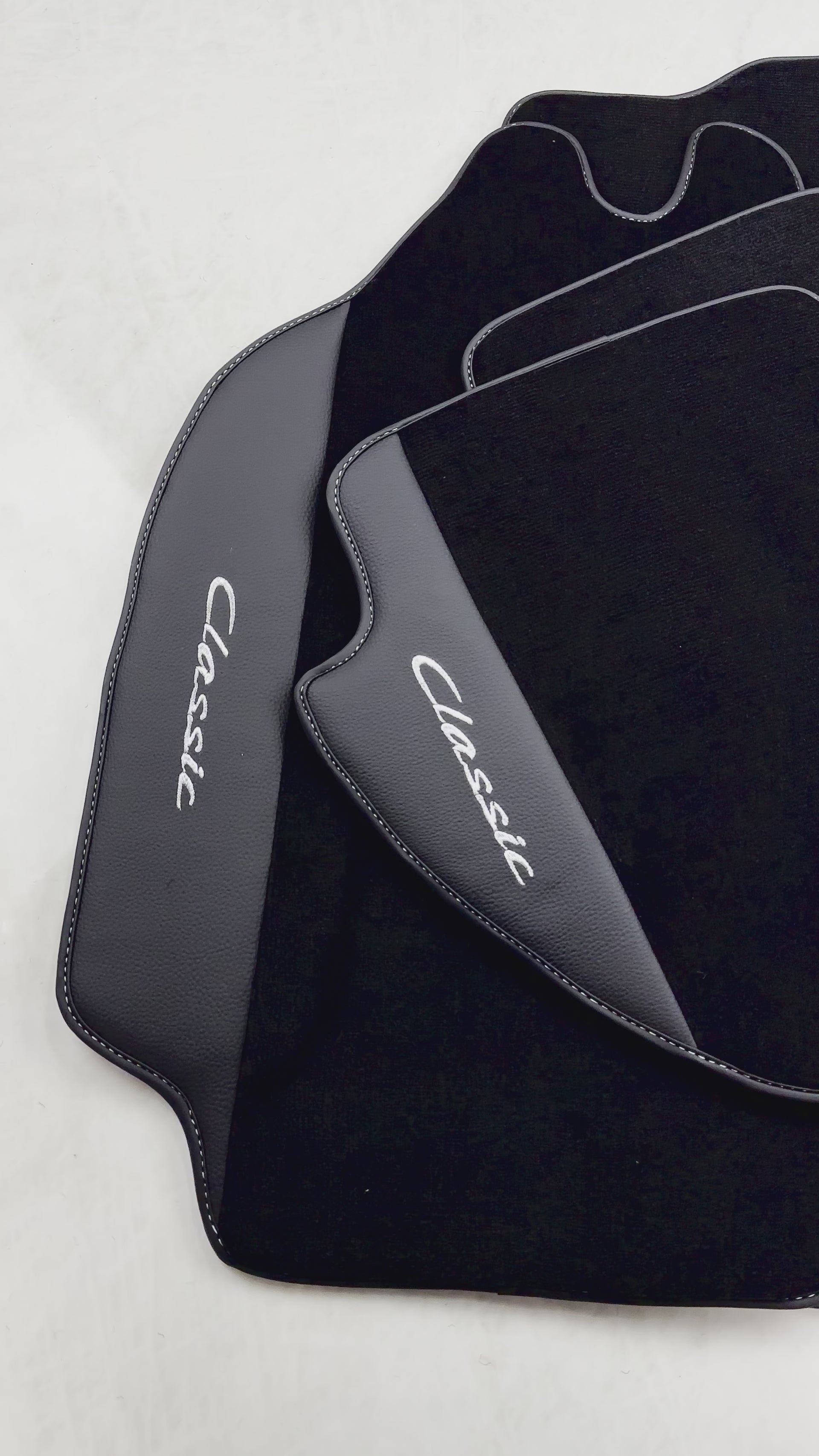 ポルシェ 911 - 964 (1989-1994) 用ブラック フロアマット - AutoWin