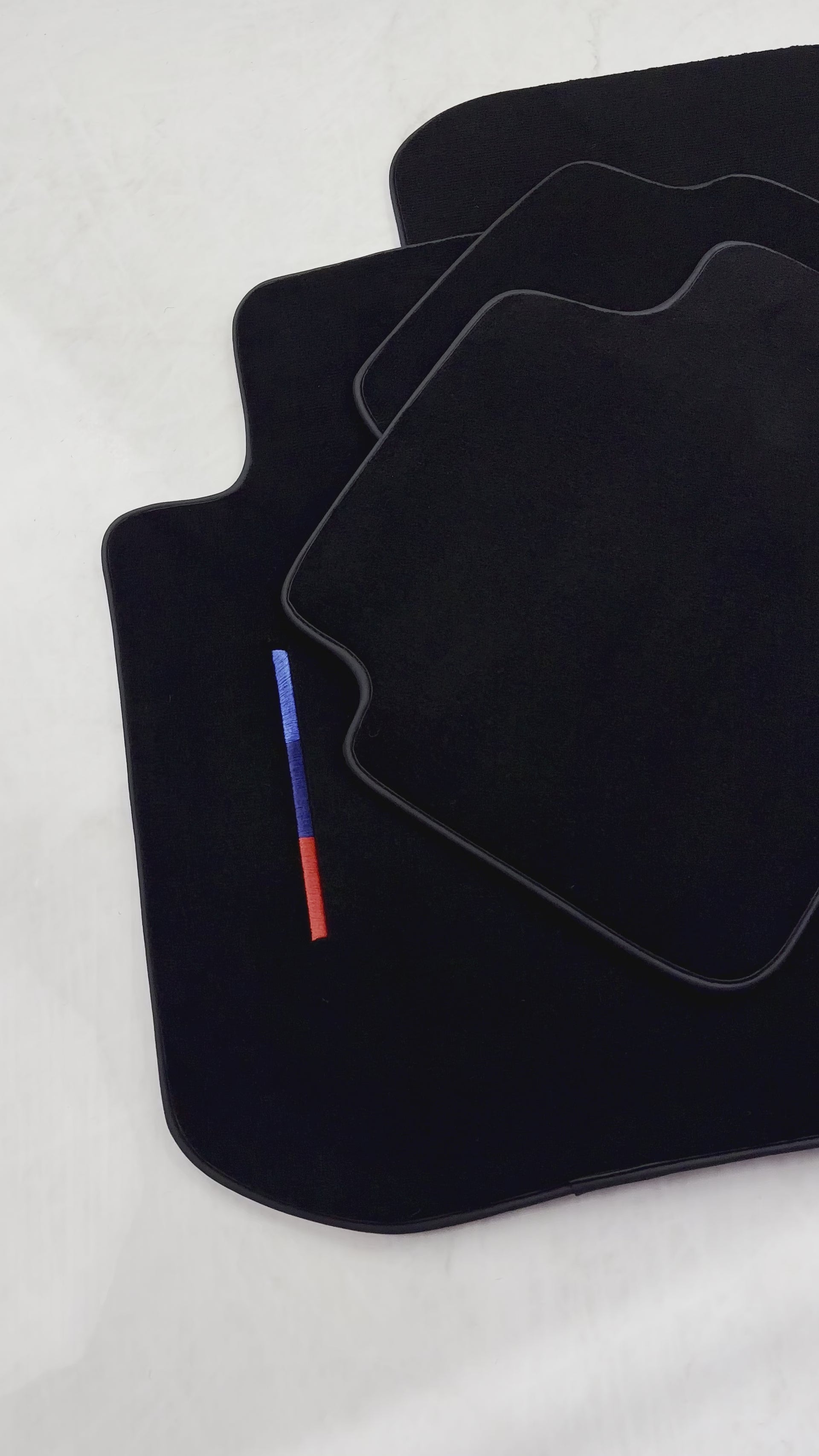 BMW 3 シリーズ G20 用ブラック フロア マット セット パーフェクト フィット - AutoWin