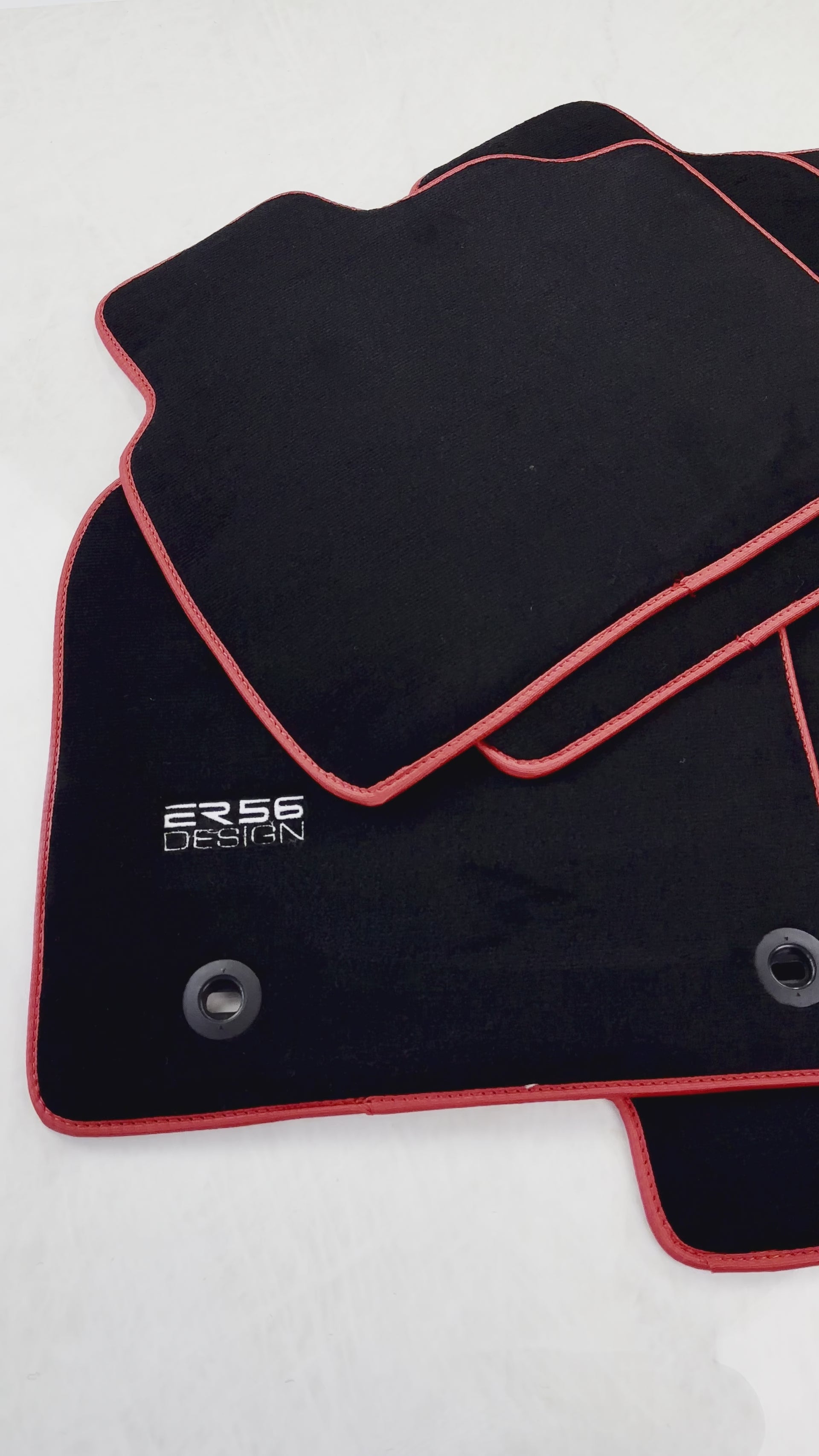 Schwarze Fußmatten für Toyota Camry (2017–2023) ER56 Design - ER56 Design