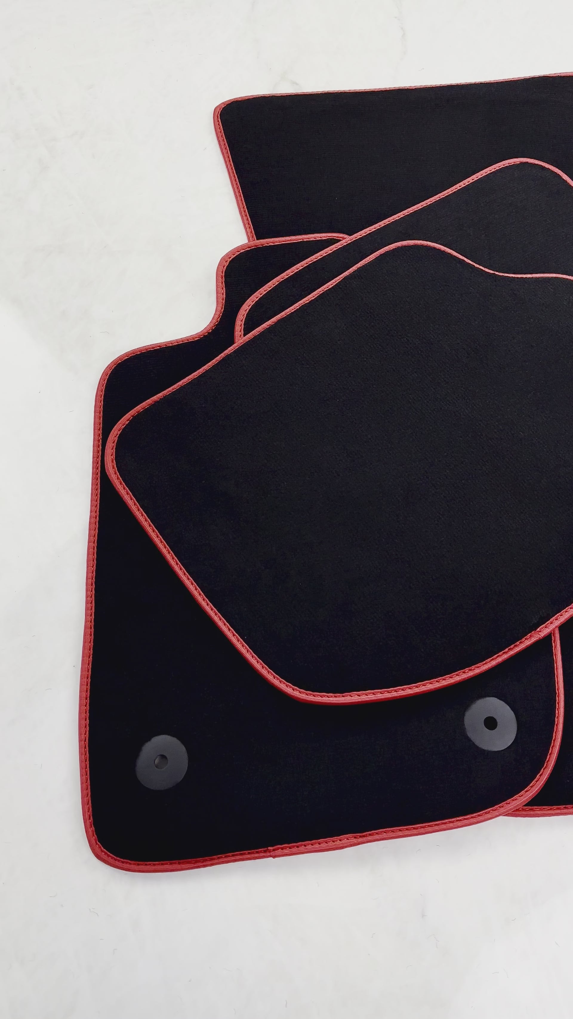 ベントレー コンチネンタル GT (2018–2023) 用ブラック フロアマット - AutoWin