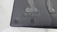 フォード マスタング GT350 シェルビー (2015-2021) コブラ縫製付きレザーフロアマット