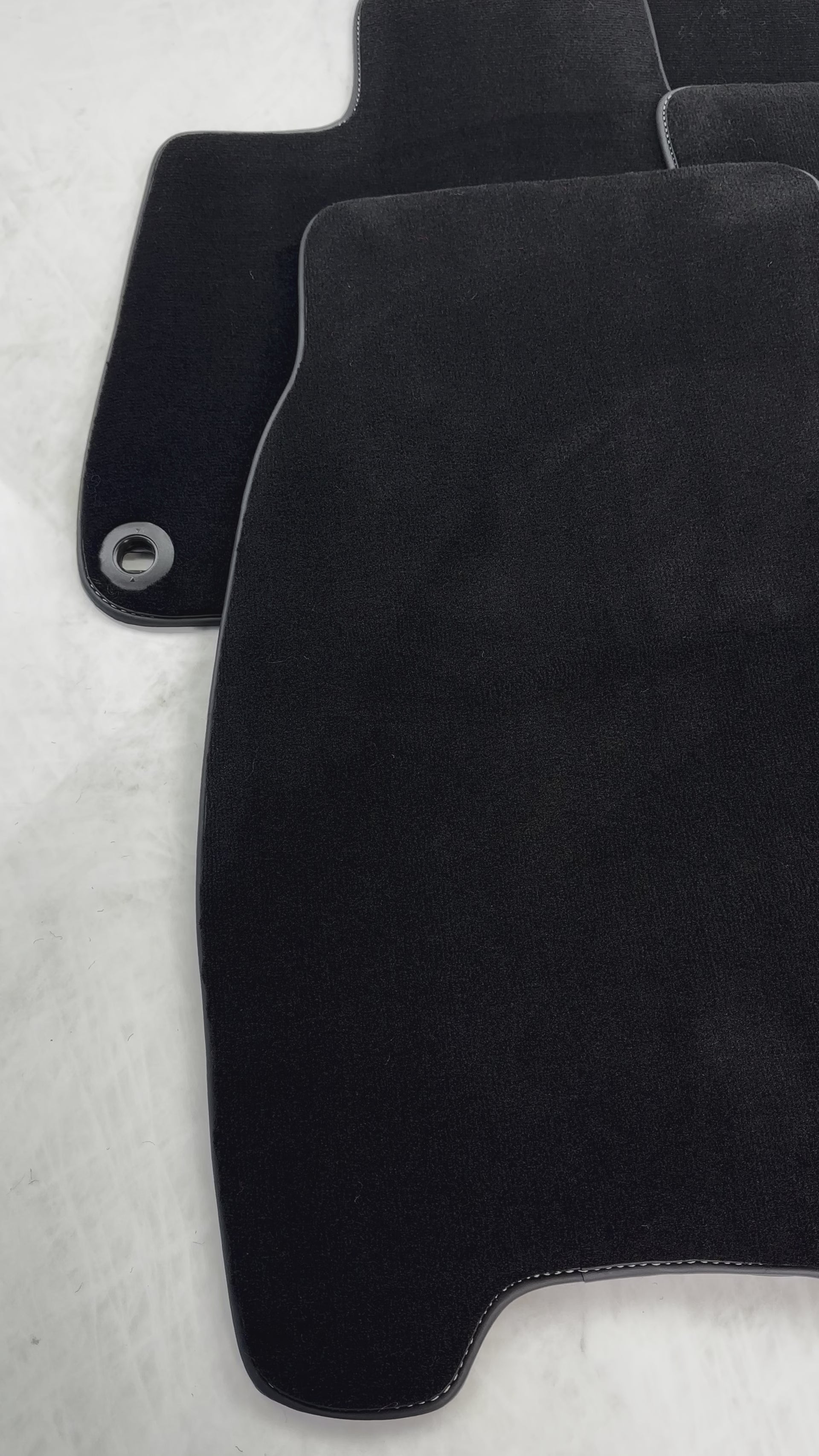 Schwarze Fußmatten für Honda Civic VIII (2008–2011). - AutoWin