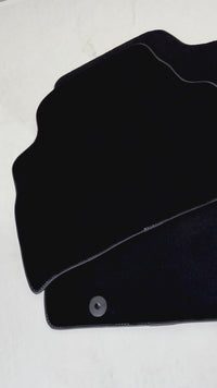 Schwarze Fußmatten für Ford C-Max (2003-2010)