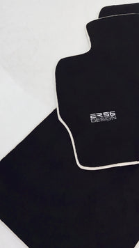 トヨタ カローラ E16 (2014-2019) ER56 デザイン用ブラック フロアマット