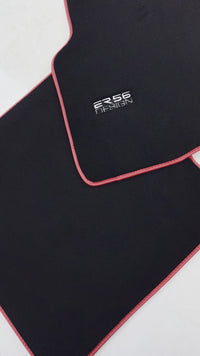 Schwarze Fußmatten für Ford F150 (2009–2014), ER56-Design