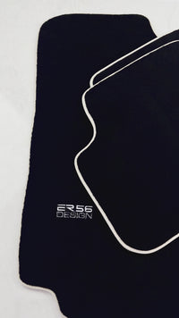 Black Floor Mats For Honda Accord (2002-2008) ER56 Design