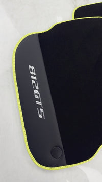 フェラーリ 812 GTS (2019-2023) 用ブラック フロアマット レザー付き