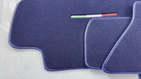 ダークブルー フロアマット フェラーリ 512 TR 1992-1994用