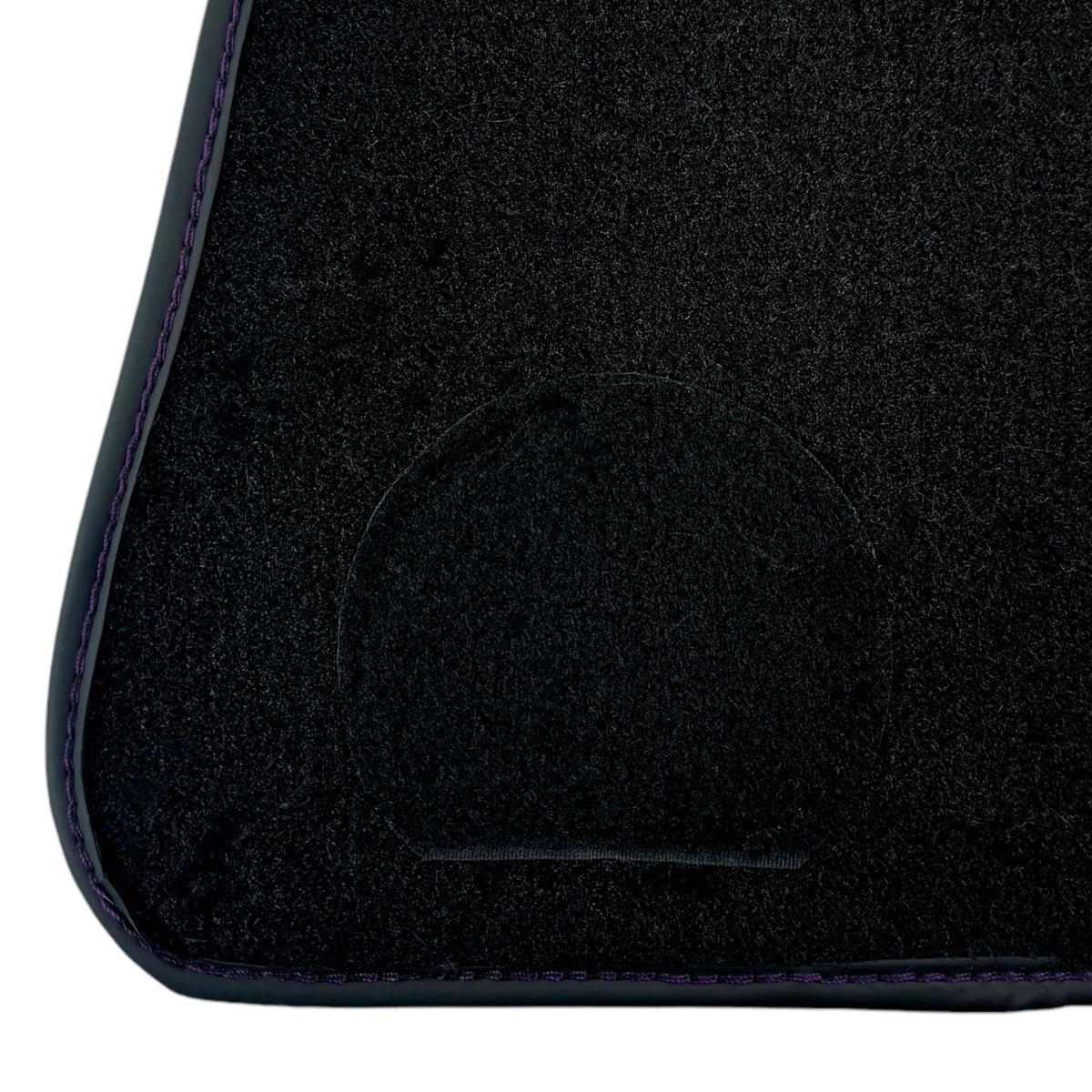 Purple Sheepskin Floor Mats for Rolls-Royce Phantom VIII (2017-2024)
