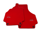 Red Floor Mats for Audi R8 2007-2015 ER56 Design - AutoWin