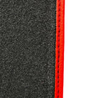 Red Floor Mats For Bentley Bentayga (2015-2023) with Alcantara Leather - AutoWin