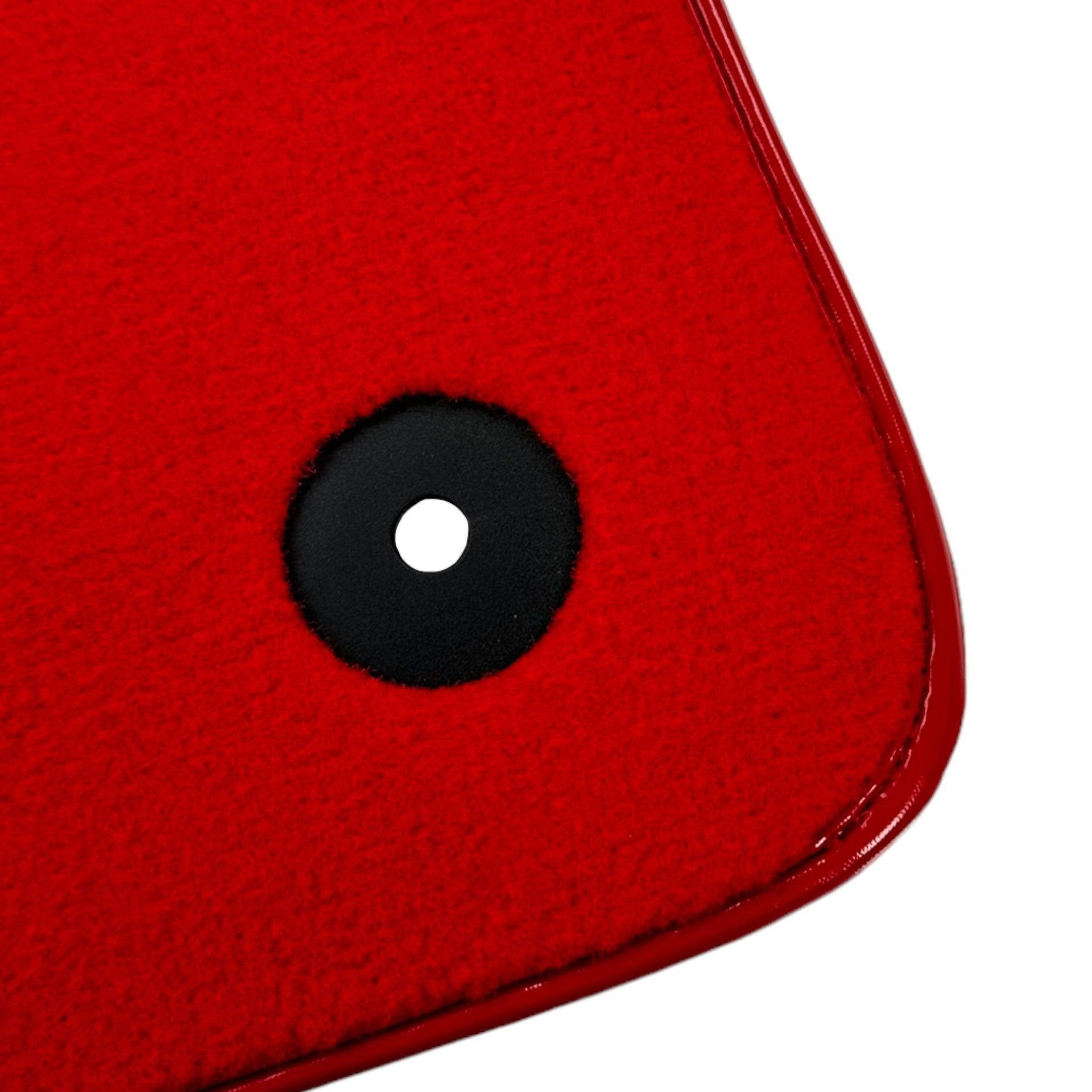 Red Floor Mats For Bentley Continental GTC Convertible (2018–2023) - AutoWin