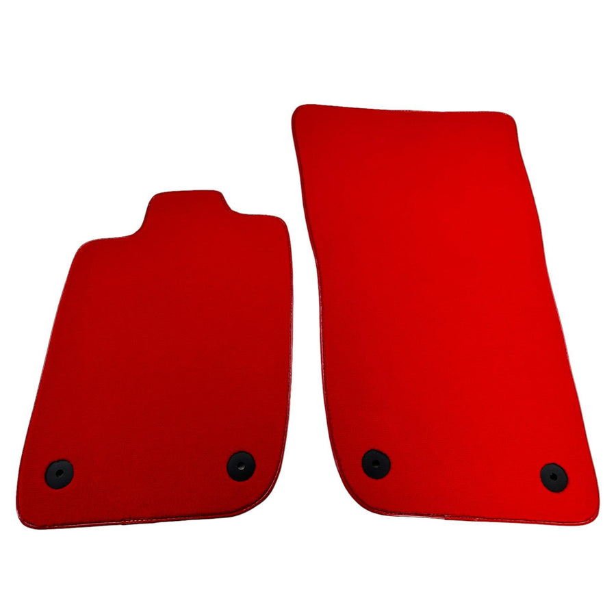 Red Floor Mats For Bentley Continental GTC Convertible (2018–2023) - AutoWin