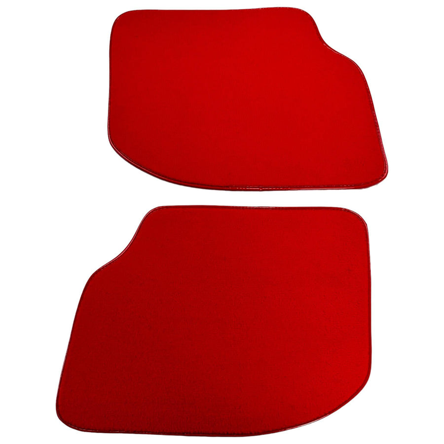 Red Floor Mats For Bentley Continental GTC Convertible (2018–2023) - AutoWin