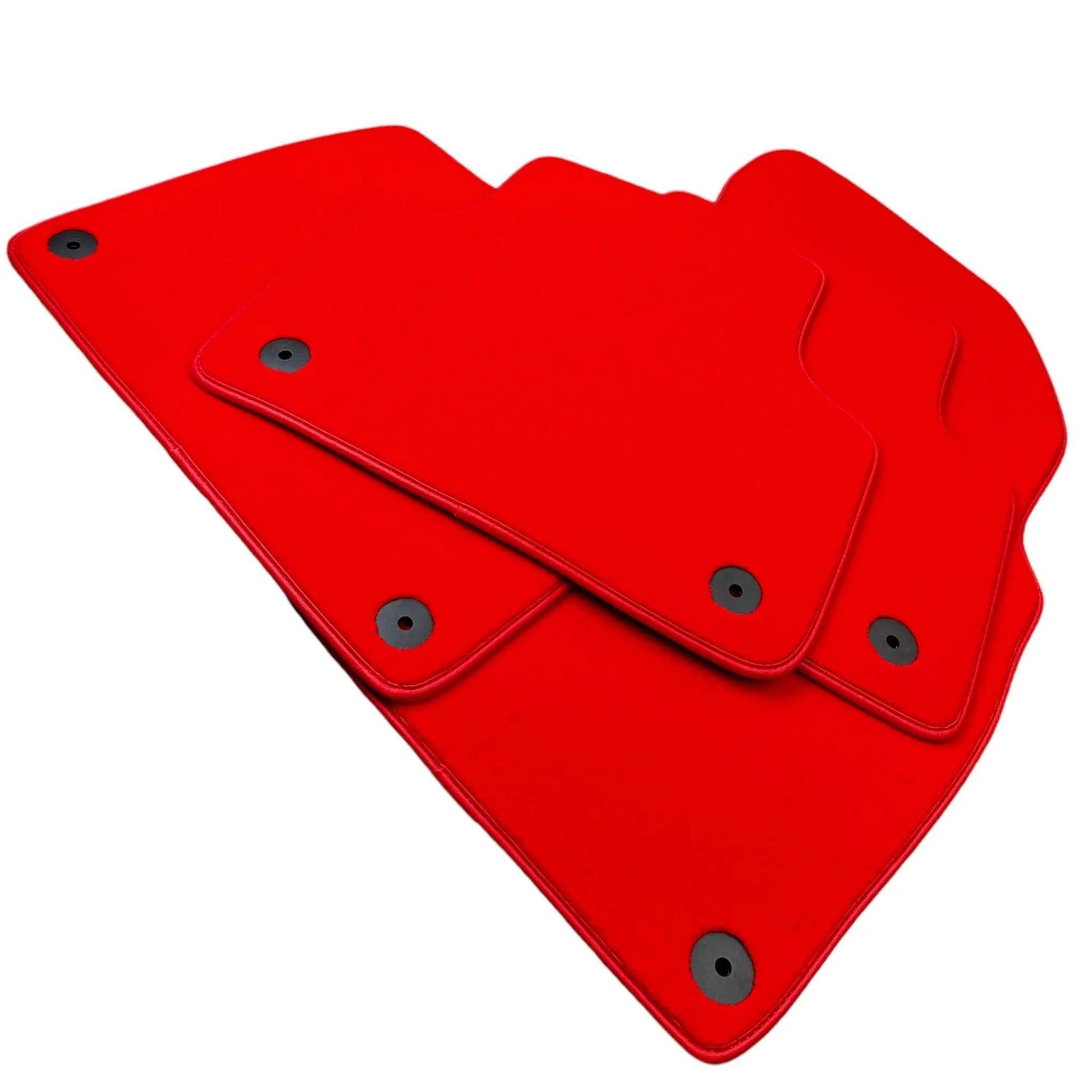 Red Floor Mats For Bentley Flying Spur (2005-2013) - AutoWin