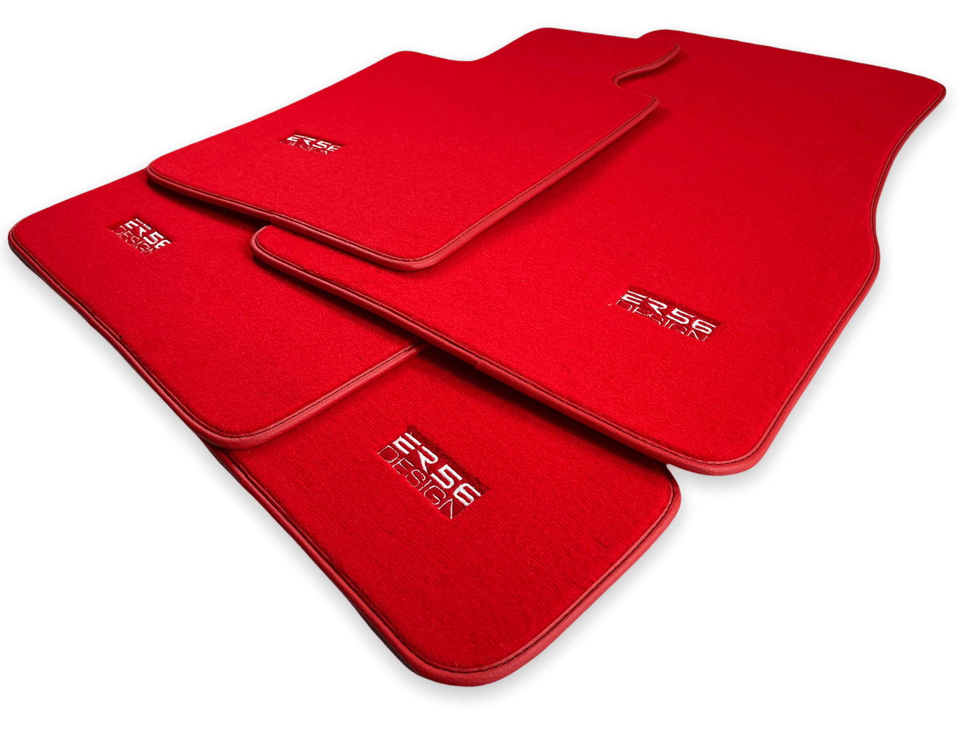 Red Floor Mats For BMW 8 Series Gran Coupe G16 | ER56 Design Brand - AutoWin