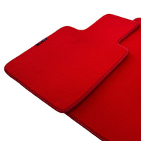 Red Floor Mats For BMW Z4 Series E86 Coupe (2003-2008) With M Package AutoWin Brand - AutoWin