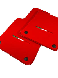 Rote Autofußmatten für Ferrari 612 Scaglietti 2005-2011 Italienische Edition - AutoWin