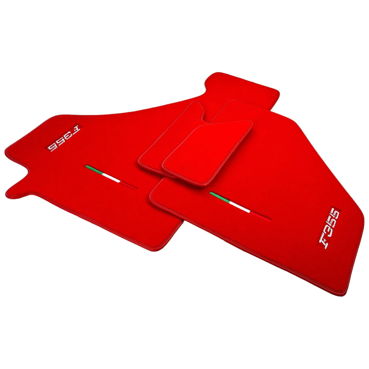 Red Floor Mats For Ferrari F355 1994-1999 - AutoWin