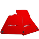 Red Floor Mats For McLaren 650S Tailored - AutoWin