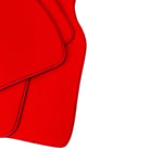 Red Floor Mats for Pontiac FireBird (1993-2002) with Trans Am Logo - AutoWin