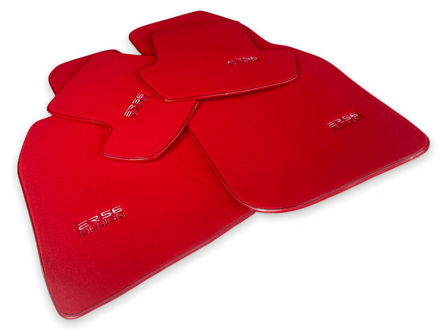 Red Floor Mats for Porsche 911 - 964 (1989-1994) - AutoWin