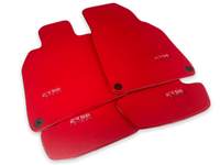 Red Floor Mats for Porsche Cayenne (2003-2010) | ER56 Design - AutoWin