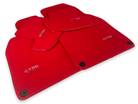 Red Floor Mats for Porsche Taycan (2019-2023) | ER56 Design - AutoWin
