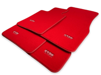 Red Mats For BMW M5 G90 (2023-2026) Sedan - ER56 Design Brand - AutoWin