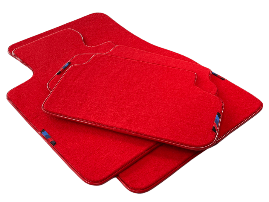 Red Mats For BMW Gran Tourer F46 (2015-2022) 7 Seats With M Package AutoWin Brand - AutoWin