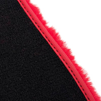 Red Sheepskin Floor Mats for Ferrari F12 Berlinetta (2012-2022)