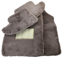 Sheepskin Floor Mats For Bentley Continental GTC (2011-2018) Er56 Design - AutoWin