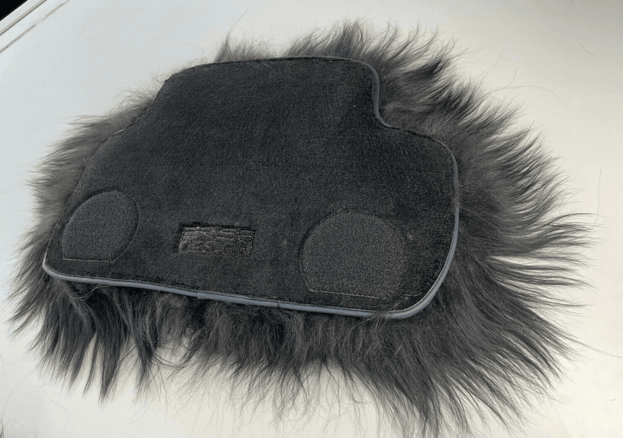 Sheepskin Floor Mats For Rolls Royce Spectre (2023-2024) ER56 Design Brand - AutoWin