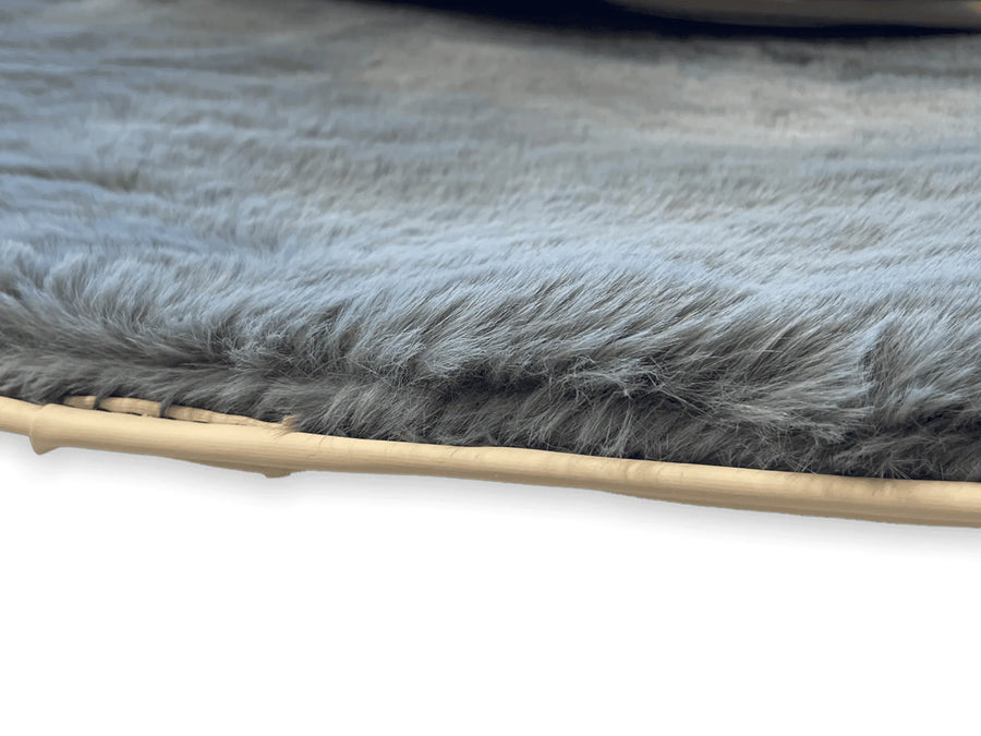 Sheepskin Floor Mats For Rolls Royce Ghost Series II (2021-2024) ER56 Design Brand - AutoWin