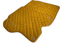 Tan Alcantara Floor Mats For Ferrari California 2008-2014 - AutoWin