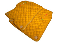 Tan Alcantara Floor Mats For Ferrari California 2008-2014 - AutoWin